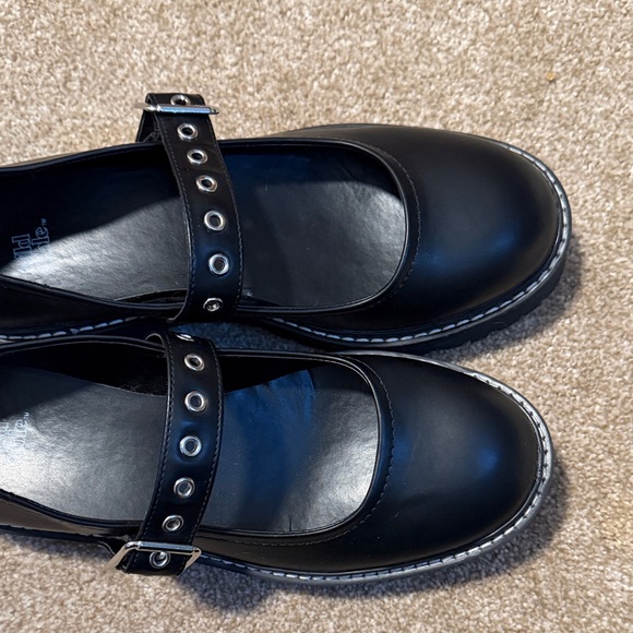 Wild Fable Black Mary Jane Shoes with Buckle Strap - Picture 3 of 5